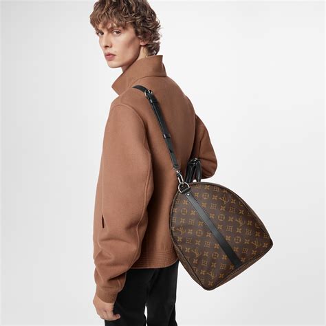 louis vuitton keepall 55 macassar.